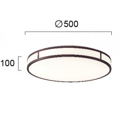 Plafoniera PIEDRO 4266700 Viokef LED, Alb, Grecia