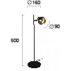 Veioza RINGO 4273500 Viokef GU10, Alama, Grecia