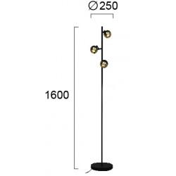 Lampadar RINGO 4273600 Viokef GU10, Alama, Grecia