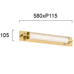 Aplica FRIDA 4277900 Viokef LED, Grecia