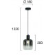 Pendul ADAM 4278200 Viokef E27, Fumuriu, Grecia
