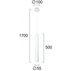 Pendul LESANTE 4287301 Viokef GU10, Alb, Grecia