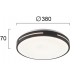 Plafoniera ALEXIA 4287701 Viokef LED, Negru, Grecia
