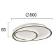 Plafoniera ARLA 4292500 Viokef LED, Alb, Grecia