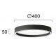 Plafoniera VANESSA 4292700 Viokef LED, Negru, Grecia
