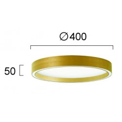 Plafoniera VANESSA 4292701 Viokef LED, Auriu, Grecia