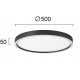Plafoniera VANESSA 4292800 Viokef LED, Negru, Grecia