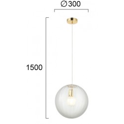 Pendul DIANA 4294300 Viokef E27, Grecia