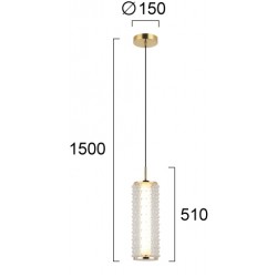 Pendul IRMA 4294700 Viokef LED, Grecia