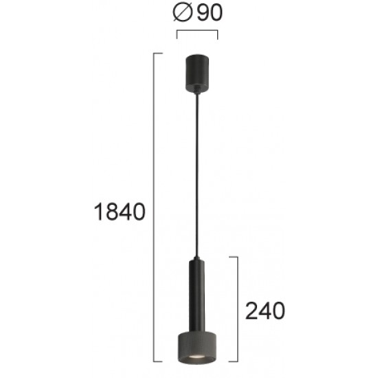 Pendul POLO 4300400 Viokef GU10, Gri, Grecia