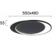 Plafoniera EVELYN 4301901 Viokef LED, Negru, Grecia