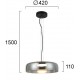 Pendul SIMPLE 4302400 Viokef LED, Fumuriu, Grecia