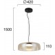 Pendul SIMPLE 4302401 Viokef LED, Sampanie, Grecia