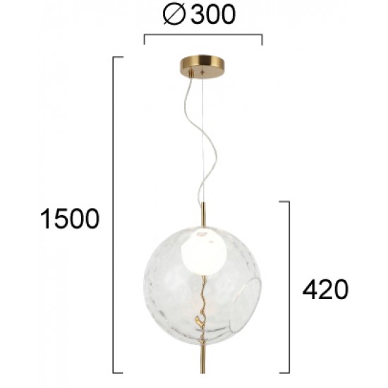 Pendul DALIA 4302700 Viokef LED, Grecia