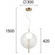 Pendul DALIA 4302700 Viokef LED, Grecia