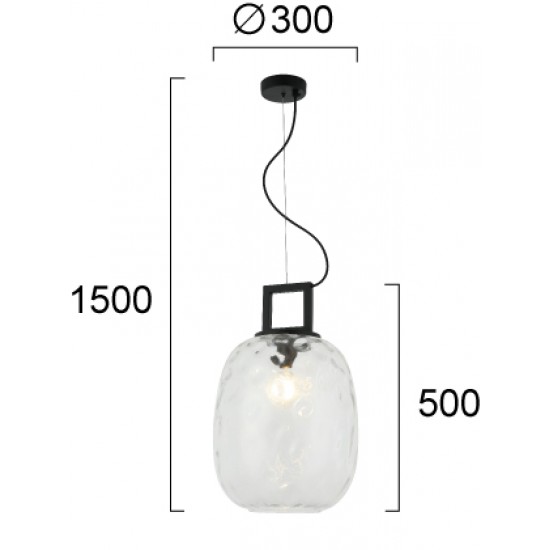 Pendul LUCY 4302800 Viokef E27, Grecia