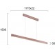 Suspensie LEE 4303301 Viokef LED, Maro, Grecia