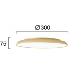 Plafoniera ART 4303500 Viokef LED, Sampanie, Grecia