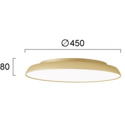 Plafoniera ART 4303600 Viokef LED, Sampanie, Grecia