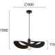 Pendul MAS 4304400 Viokef E27, Negru, Grecia