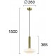 Pendul VIVIAN 4310900 Viokef E27, Opal, Grecia