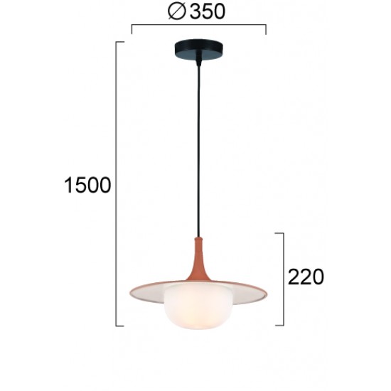 Pendul FRED 4312601 Viokef G9, Maro, Grecia