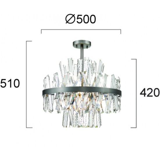 Candelabru VERONICA 4315100 Viokef G9, Grecia