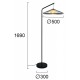 Lampadar MONA 4317100 Viokef E27, Natural, Grecia