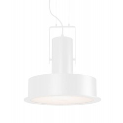 Pendul 1644-W Zambelis Metal, Alb, E27, Grecia