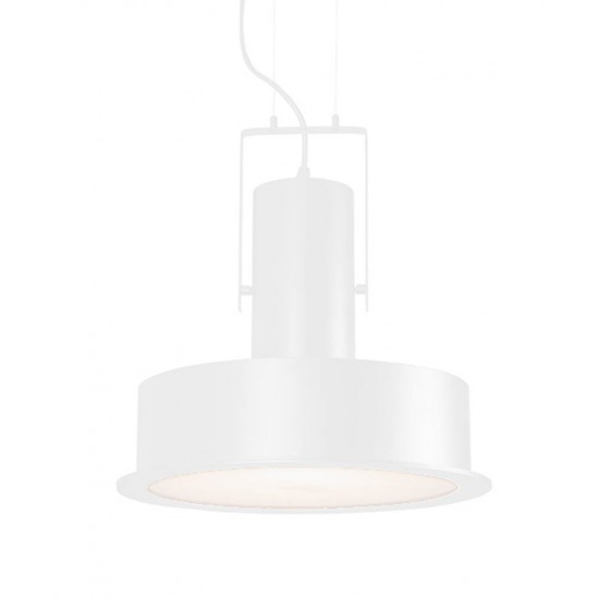 Pendul 1644-W Zambelis Metal, Alb, E27, Grecia