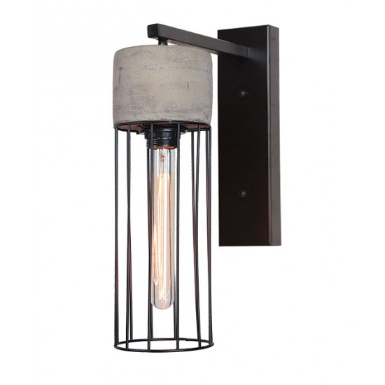 Aplica 1661 Zambelis, Vintage, E27, Beton|Metal, Grecia