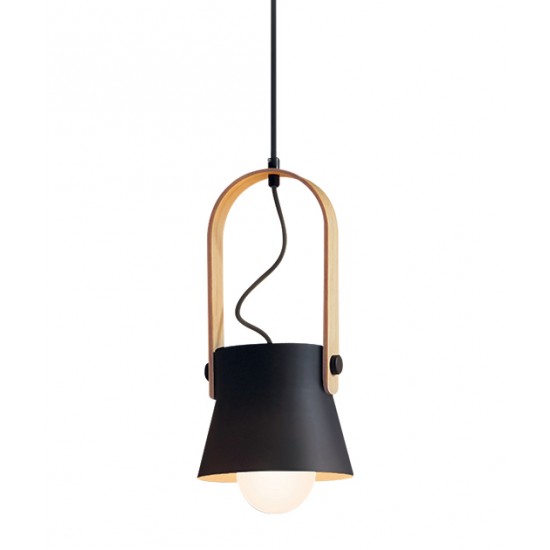 Pendul 18192 Zambelis, Modern, E27, Lemn, Grecia