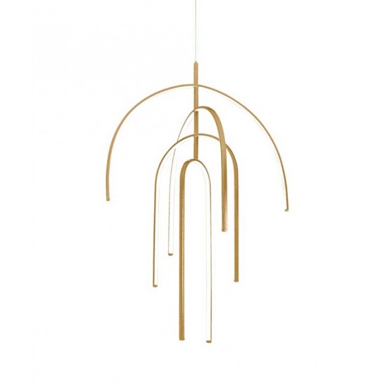 Candelabru 1933 Zambelis, Modern, Led, Aluminiu, Grecia
