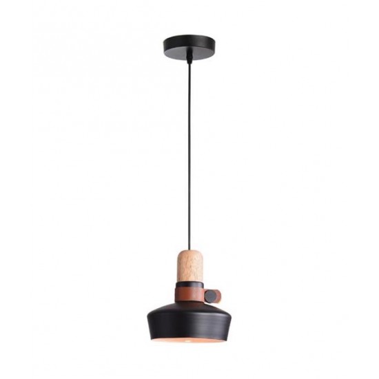 Pendul 1990 Zambelis, Modern, E27, Piele|Lemn, Grecia