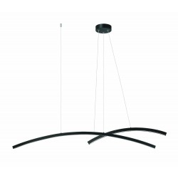 Suspensie 20130 Zambelis Aluminiu, Negru, LED, Grecia