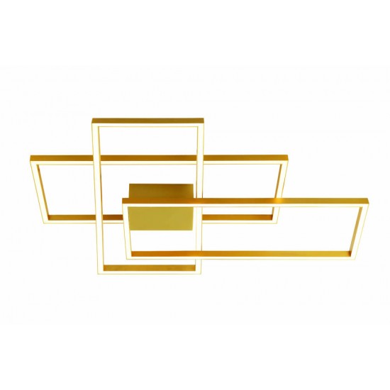 Lustra Plafon 2022 Zambelis Aluminiu, Auriu, LED, Grecia