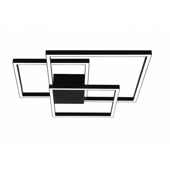 Lustra Plafon 2023 Zambelis Aluminiu, Negru, LED, Grecia
