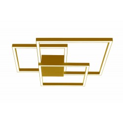 Lustra Plafon 2025 Zambelis Aluminiu, Auriu, LED, Grecia