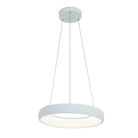 Suspensie 2045 Zambelis Aluminiu, Alb, LED, Grecia