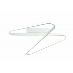 Plafoniera 2065 Zambelis Metal, Alb, LED, Grecia