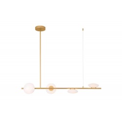 Suspensie 22062 Zambelis Metal, Auriu, LED, Grecia