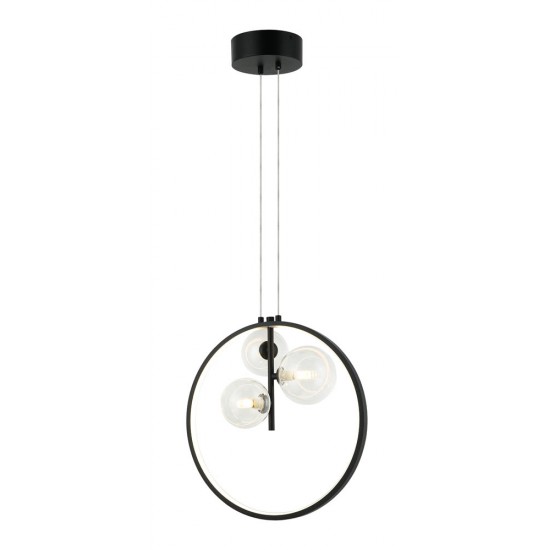 Pendul 22064 Zambelis Metal, Negru, G9, Grecia