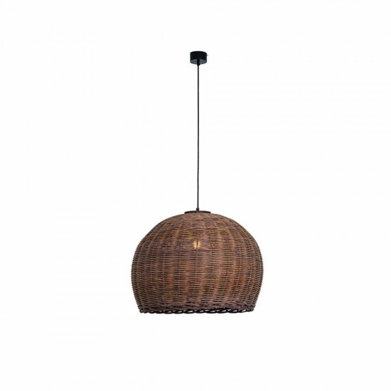 Pendul 22172 Zambelis Metal, Negru, E27, Grecia