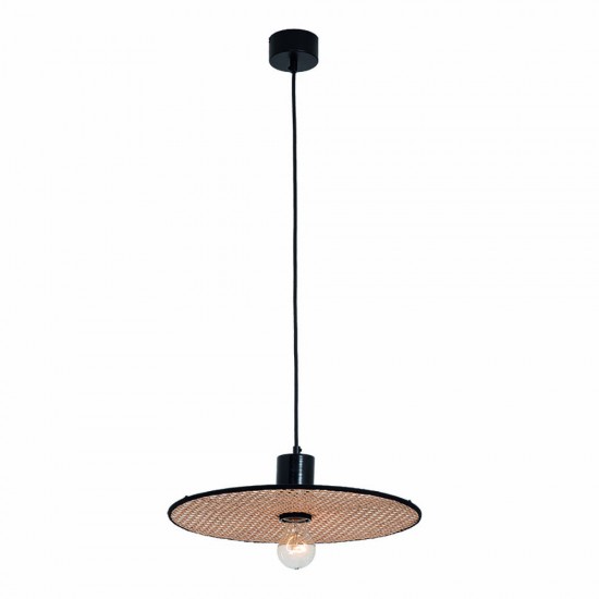 Pendul 22173 Zambelis Metal, Negru, E27, Grecia