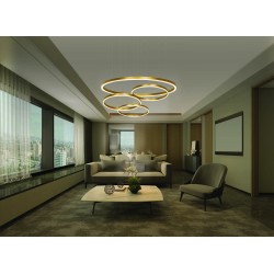 Suspensie 22239 Zambelis Aluminiu, Auriu, LED, Grecia