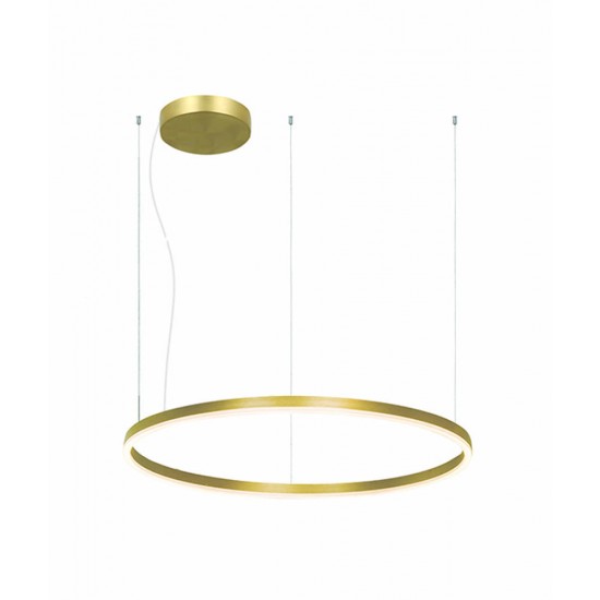Suspensie 22241 Zambelis Aluminiu, Auriu, LED, Grecia