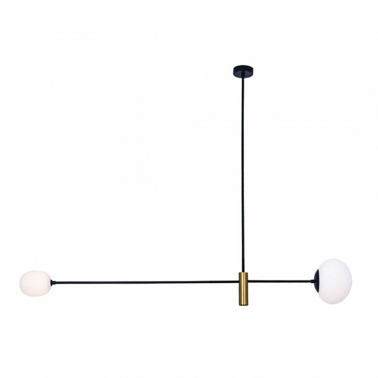 Suspensie 22267 Zambelis Metal, Negru, G9, Grecia