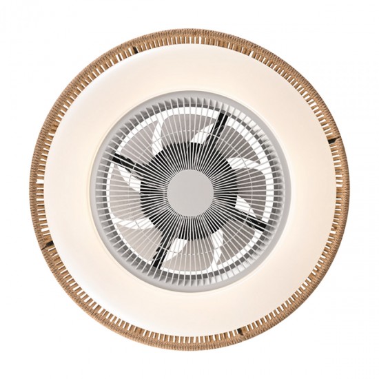 Plafoniera cu Ventilator  23001 Zambelis LED, Bej, Grecia