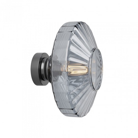 Aplica  23011 Zambelis E27, Gri, Grecia