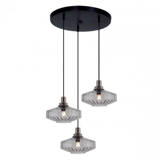 Suspensie  23014 Zambelis E27, Gri, Grecia